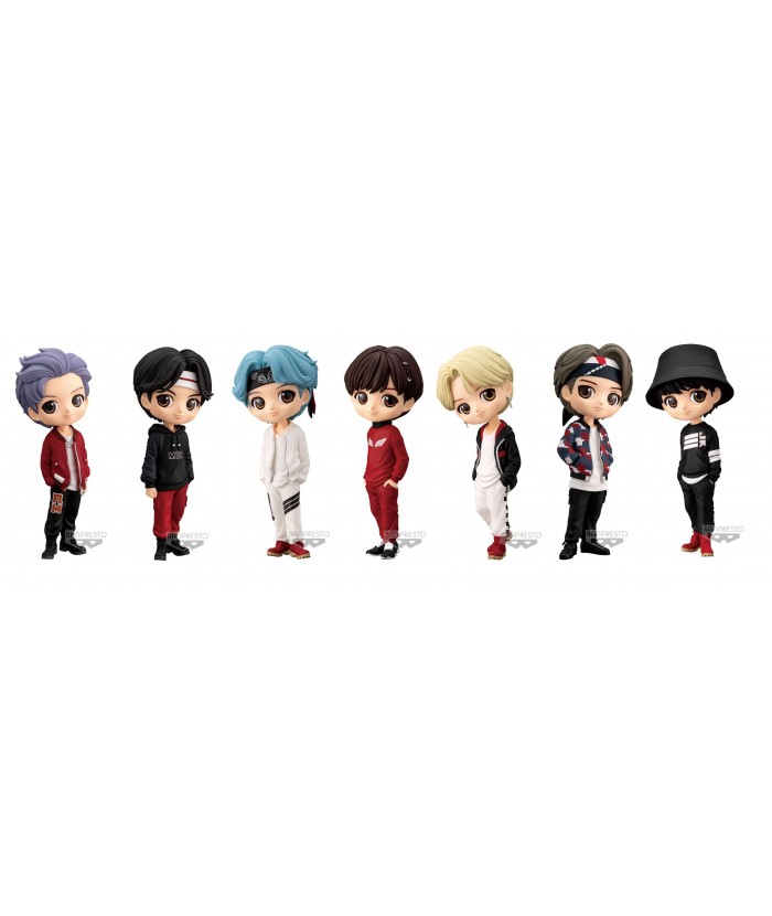 TinyTAN MIC Drop Q posket Vol. 1 & 2 RM, Jin, SUGA, jhope, Jimin, V