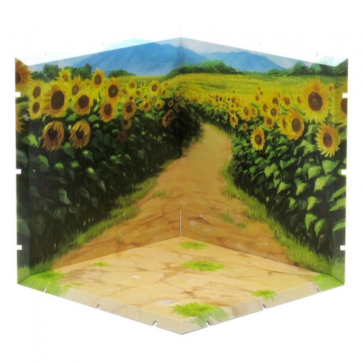 Dioramansion 150 Decorative Parts for Nendoroid and Figma Figures Sunflower Field 15 x 15cm (EU)