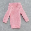 figma Styles Off-the-Shoulder Sweater Dress (Pink Beige) (EU)