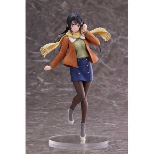 Rascal Does Not Dream of Bunny Girl Senpai - Coreful Figure Sakurajima Mai Winter Wear Ver. 20cm