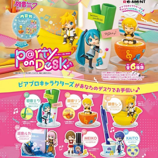 Hatsune Miku Series - DesQ Party on Desk BOX 6 pezzi (EU)
