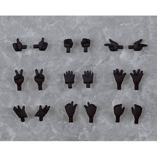 Nendoroid Doll Hand Parts Set Gloves Ver. (Black) (EU)