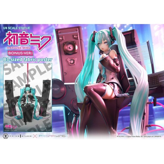 Vocaloid / Character Vocal Series 01 - PRISMA WING Hatsune Miku Art by neco 1/4 Deluxe 34-46cm w/bonus (EU)