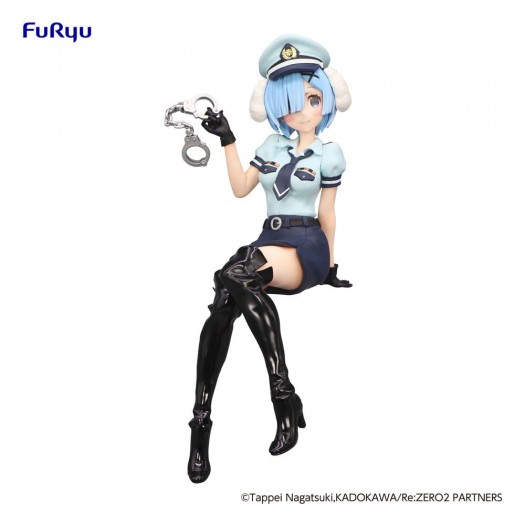 Re:ZERO -Starting Life in Another World- - Noodle Stopper Rem Police Officer Cap with Dog Ears 14cm