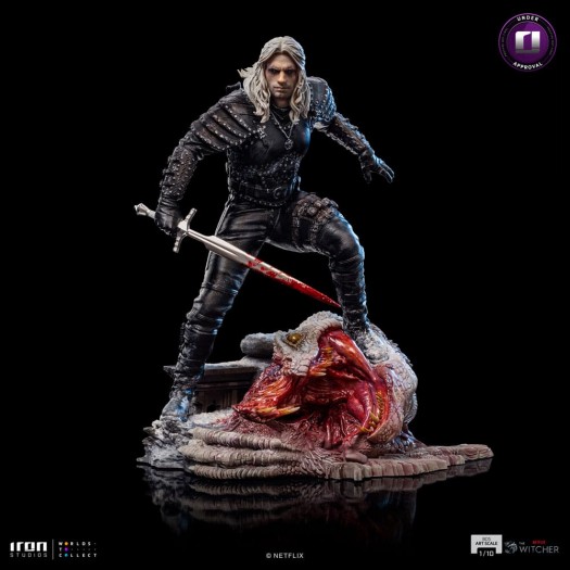 The Witcher (Netflix) - BDS Art Scale Statue Geralt of Riva 1/10 33cm