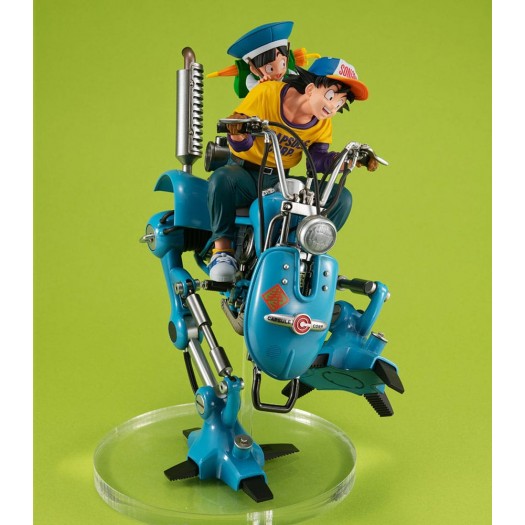 Dragon Ball Z - Desktop Real McCoy EX Son Goku & Son Gohan & Robot with two legs 20cm Exclusive (EU 1)