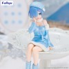 Re:ZERO -Starting Life in Another World- - Noodle Stopper Rem Snow Princess Pearl Color Ver. 14cm