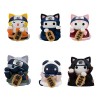 Naruto - MEGA CAT PROJECT Nyaruto Maneki-neko Fortune BOX 6 pezzi 7cm (EU 1)