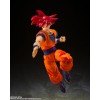 Dragon Ball Super - S.H. Figuarts Super Saiyan God Son Gokou -Saiyan God of Virute- 14cm (EU)