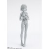 S.H. Figuarts Body-chan -School Life- Edition DX Set (Gray Color Ver.) 13cm (EU)