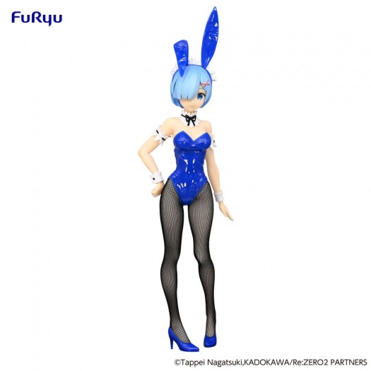 Re:ZERO -Starting Life in Another World- - BiCute Bunnies Rem Blue Color Ver. 30cm