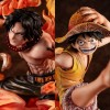 One Piece - P.O.P. NEO-MAXIMUM Luffy & Ace Bond between brothers 20th Limited Ver. 24,5cm Exclusive