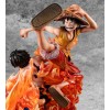 One Piece - P.O.P. NEO-MAXIMUM Luffy & Ace Bond between brothers 20th Limited Ver. 24,5cm Exclusive