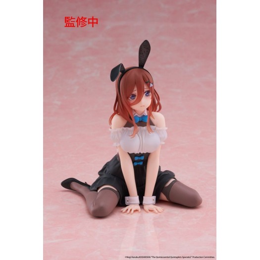 The Quintessential Quintuplets 3 - Desktop Cute Figure Nakano Miku Bunny Ver. 13cm
