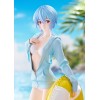 Rebuild of Evangelion - POP UP PARADE Beach Queens Ayanami Rei L Size 22cm Exclusive