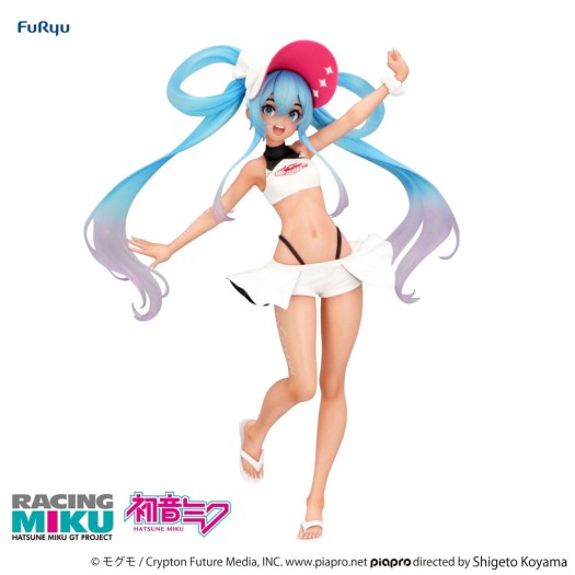 Vocaloid / Hatsune Miku GT Project - Trio-Try-iT Racing Miku 2024 Summer Holiday Ver. 21cm
