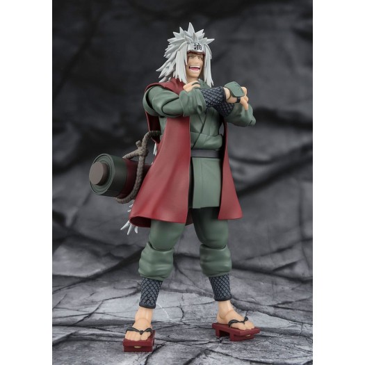 Naruto Shippuuden - S.H. Figuarts JiraiyaHidden Leaf Heroic Master Sage (Sage Mode Set) 17cm Exclusive