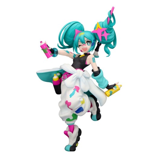Vocaloid / Character Vocal Series 01 - Trio-Try-iT Hatsune Miku Paint Girl 19cm