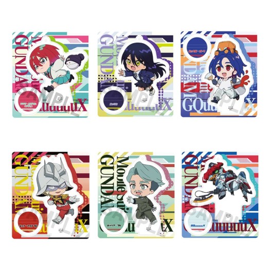 Mobile Suit Gundam GQuuuuuuX - TokoToko Acrylic Figure BOX 6 pezzi random 9cm (EU)