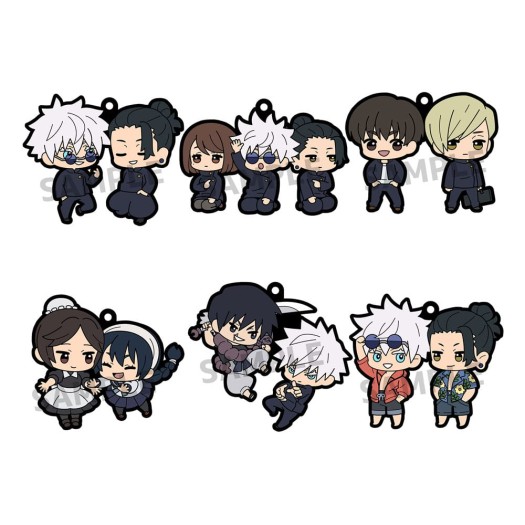 Jujutsu Kaisen - Rubber Mascot Vol. 4 BOX 6 pezzi random 6cm (EU)