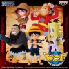One Piece - World Collectable Figure Sabaody Island The Worst Generation BOX 6 pezzi random 8cm