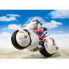 Dragon Ball - S.H. Figuarts Vehicle with Figure: Bulma's Motorcycle Hoipoi Capsule No. 9 17,5cm (EU)