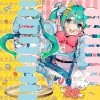 Vocaloid / Character Vocal Series 01 - Fashion Figure Hatsune Miku Fancy Ver. 18cm