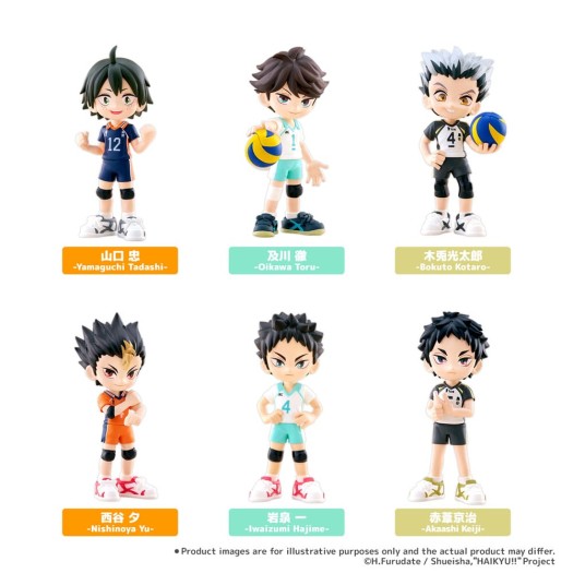 Haikyu!! - PalVerse Vol. 2 BOX 6 pezzi 9cm (EU)