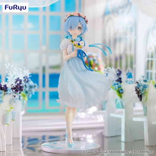 Re:ZERO -Starting Life in Another World- - Trio-Try-iT Rem Bridesmaid 21cm