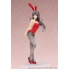 Rascal Does Not Dream of Bunny Girl Senpai - Sakurajima Mai 1/7 Red Bunny Girl Ver. 27cm Exclusive