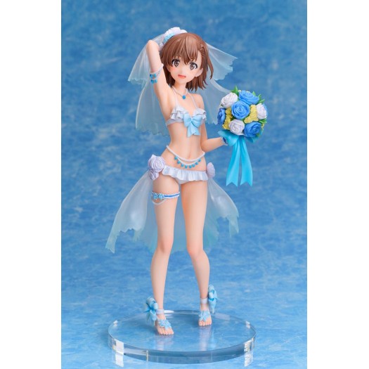 A Certain Scientific Railgun T - Misaka Mikoto 1/7 Wedding Swimsuit Ver. 25cm (EU)