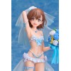 A Certain Scientific Railgun T - Misaka Mikoto 1/7 Wedding Swimsuit Ver. 25cm (EU)