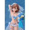A Certain Scientific Railgun T - Misaka Mikoto 1/7 Wedding Swimsuit Ver. 25cm (EU)