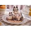 Tea Time Cats - Decorated Life Collection Series Siamese Cat Azuki-san Friendship Collaboration Set 18cm Exclusive