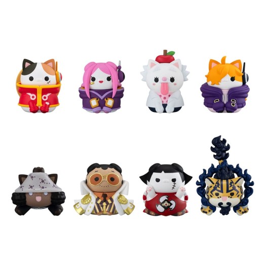 One Piece - MEGA CAT PROJECT Egghead NyanPieceNyan! BOX 8 pezzi 3cm (EU)