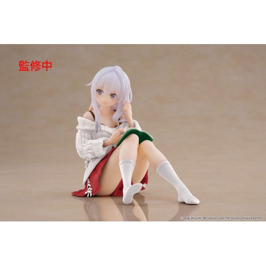 Wandering Witch: The Journey of Elaina - Desktop Cute Figure Elaina Casual Clothes Ver. Renewal 13cm