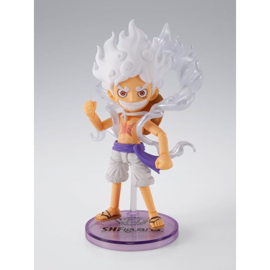 One Piece - World Collactable Figure x S.H. Figuarts Monkey D. Luffy Gear 5 8cm (EU)