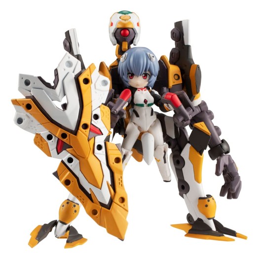 Neon Genesis Evangelion - Desktop Army Ayanami Rei & EVA 00 (Kai) 15cm (EU)