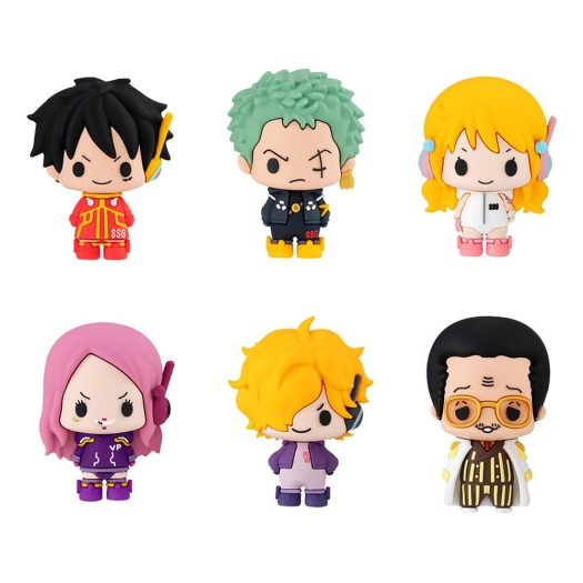 One Piece - Chokorin Mascot Egghead Ver. BOX 6 pezzi 5cm (EU)
