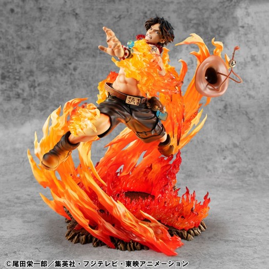 One Piece - P.O.P. NEO-MAXIMUM Portgas D. Ace 15th Anniversary Super Limited Reprint Ver. 23cm Exclusive