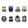 Naruto Shippuuden - MEGA CAT PROJECT Come here Sasuke-kun BOX 8 pezzi Random 3cm (EU)