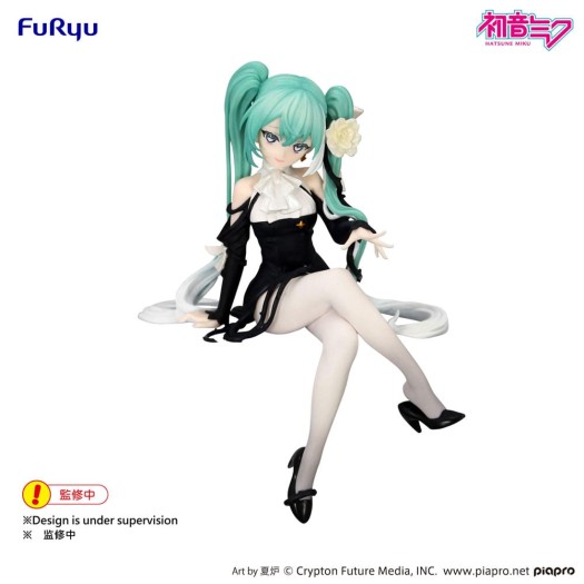 Vocaloid / Character Vocal Series 01 - Noodle Stopper Hatsune Miku Flower Fairy White Rose 14cm