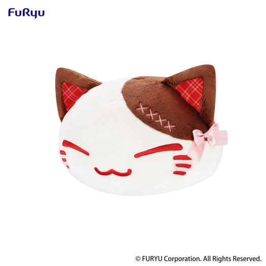 Nemuneko Cat Sweet Big Plush Figure Brown 35cm