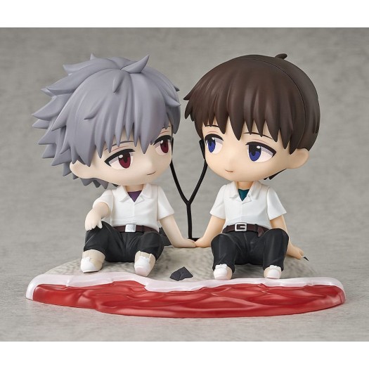 Rebuild of Evangelion - Chibi Figure Ikari Shinji & Nagisa Kaworu 8cm (EU)