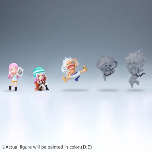 One Piece - World Collectable Figure Jewelry Bonney History BOX 12 pezzi random 5cm