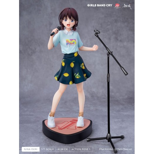 Girls Band Cry - Natsu wo Mankitsu shite Sakebe Series No. 1 Iseri Nina 1/7 24cm (EU)