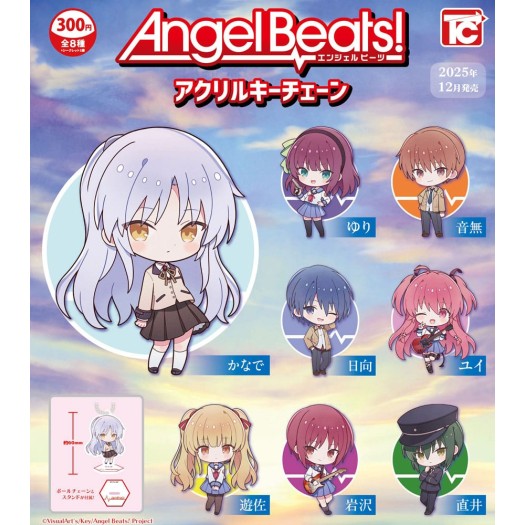 Angel Beats! - Acrylic Keychain BOX Random Character 12 pezzi 8cm (EU)
