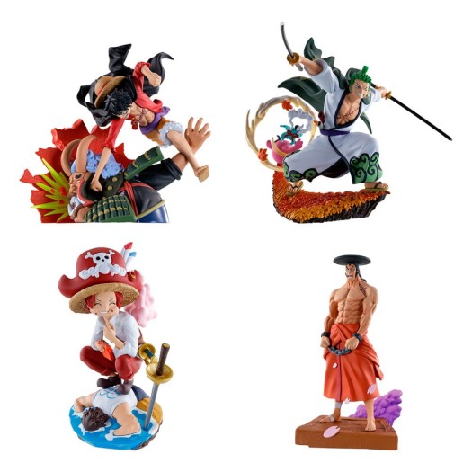 One Piece - Petitrama Logbox Re Birth Wano Kuni Vol. 1 Set 9cm (EU)