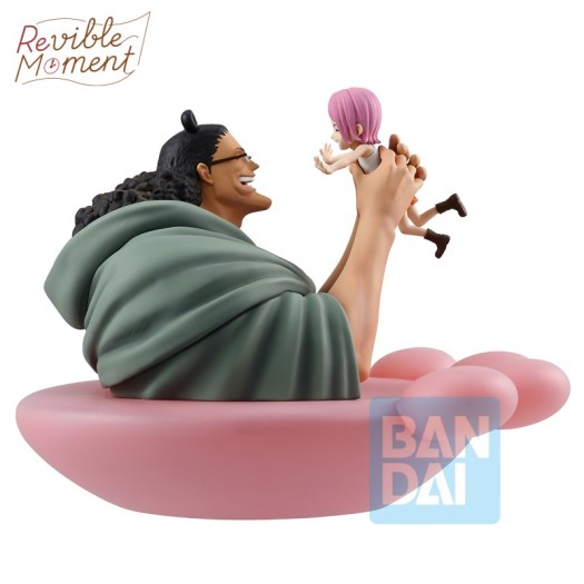 One Piece - Ichibansho Revible Moment Dramatic Memories Bartholomew Kuma & Jewelry Bonney 13cm