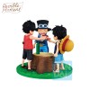 One Piece - Ichibansho Revible Moment Dramatic Memories Ace, Sabo & Luffy 10cm